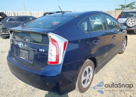 2013 Toyota Prius Two from USA, damaged, VIN JTDKN3DU7D1691388